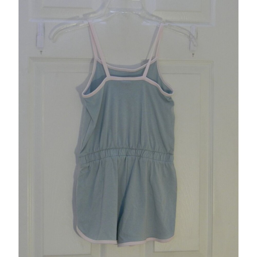 Puma Romper Gils Pastel Pink Turquoise Surf Sleeveless Size 6X NWT - Picture 2 of 6